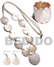 10 pcs. 35mm round kabibe shells & 1pc.