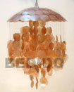 parisian 16" ball chandelier - golden brown